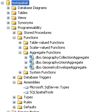 SQL Server spatial tools assembly